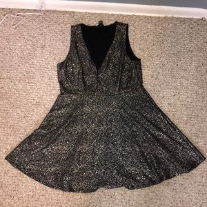 Rue21 Low cut sparkly night out dress